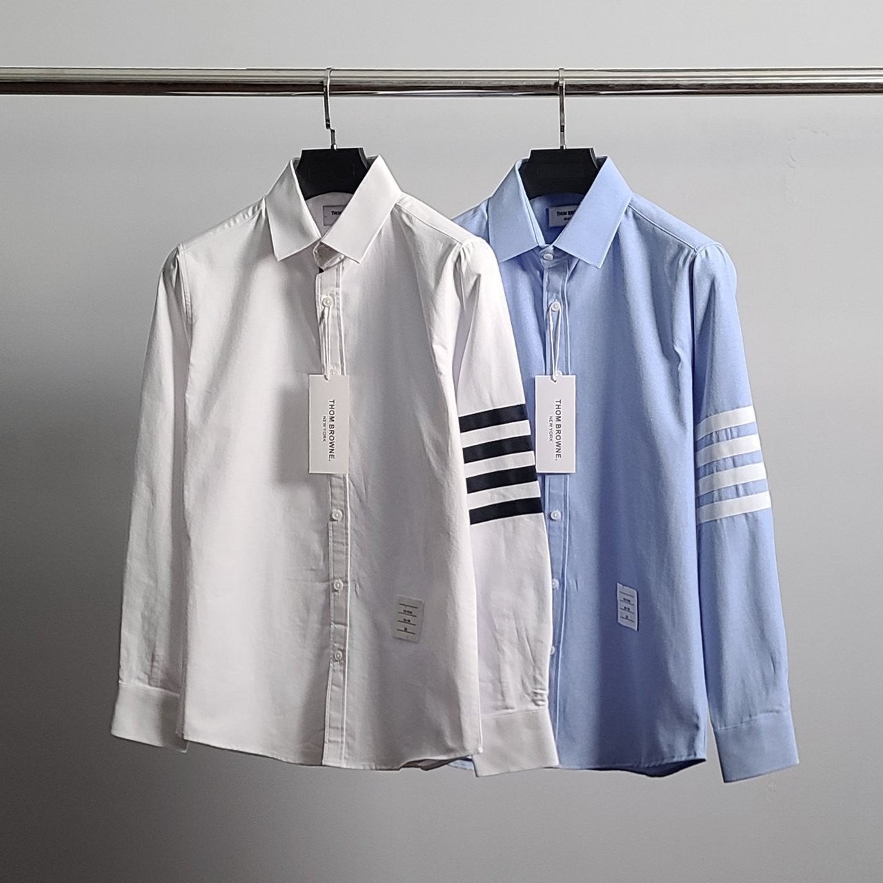 💕 톰* 흑백완장 옥스포드 셔츠