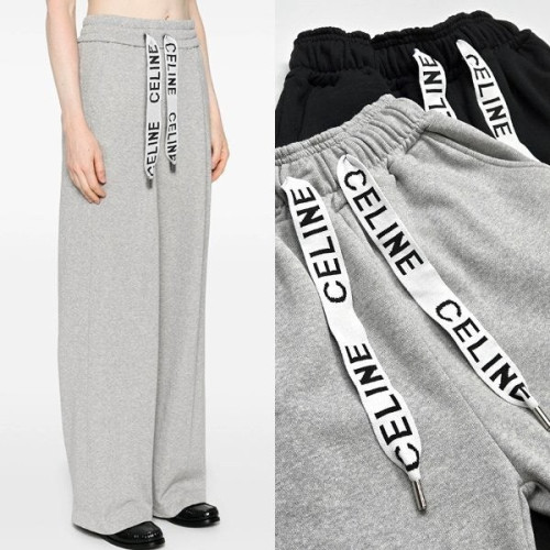 여성 스트링로고 와이드팬츠 CEL-990