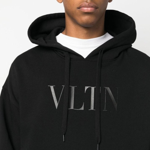 블랙로고 후드 VAL-856