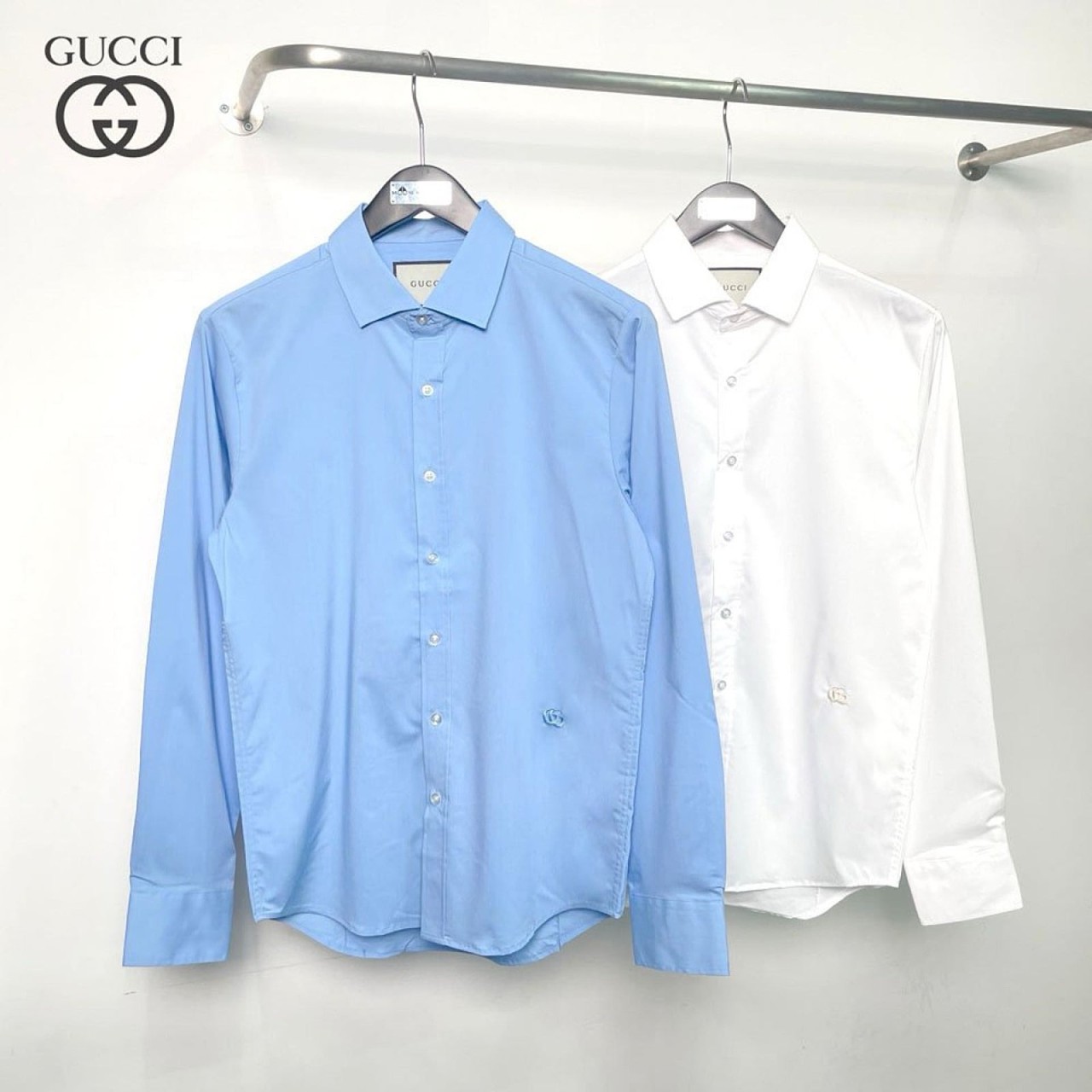 스몰GG로고 베이직 셔츠 GU-3062