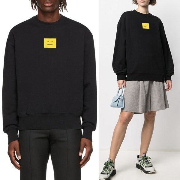 옐로우로고 맨투맨 AC-445