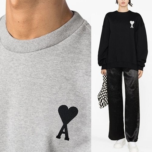 사선하트 맨투맨 AI-510