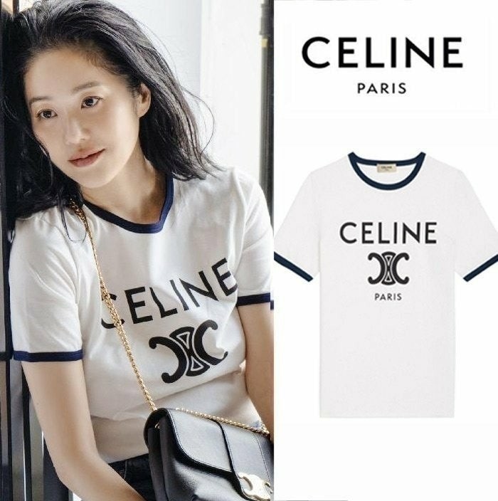 여성 트리오페 링거 반팔티셔츠 CEL-862