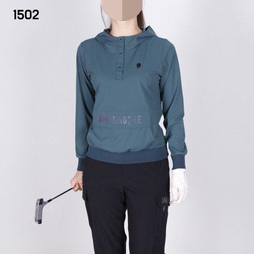 여자 유틸리티 후드 맨투맨 AZ-391