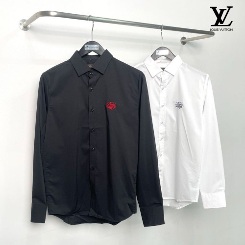 하트자수 로고 셔츠 LOU-2064