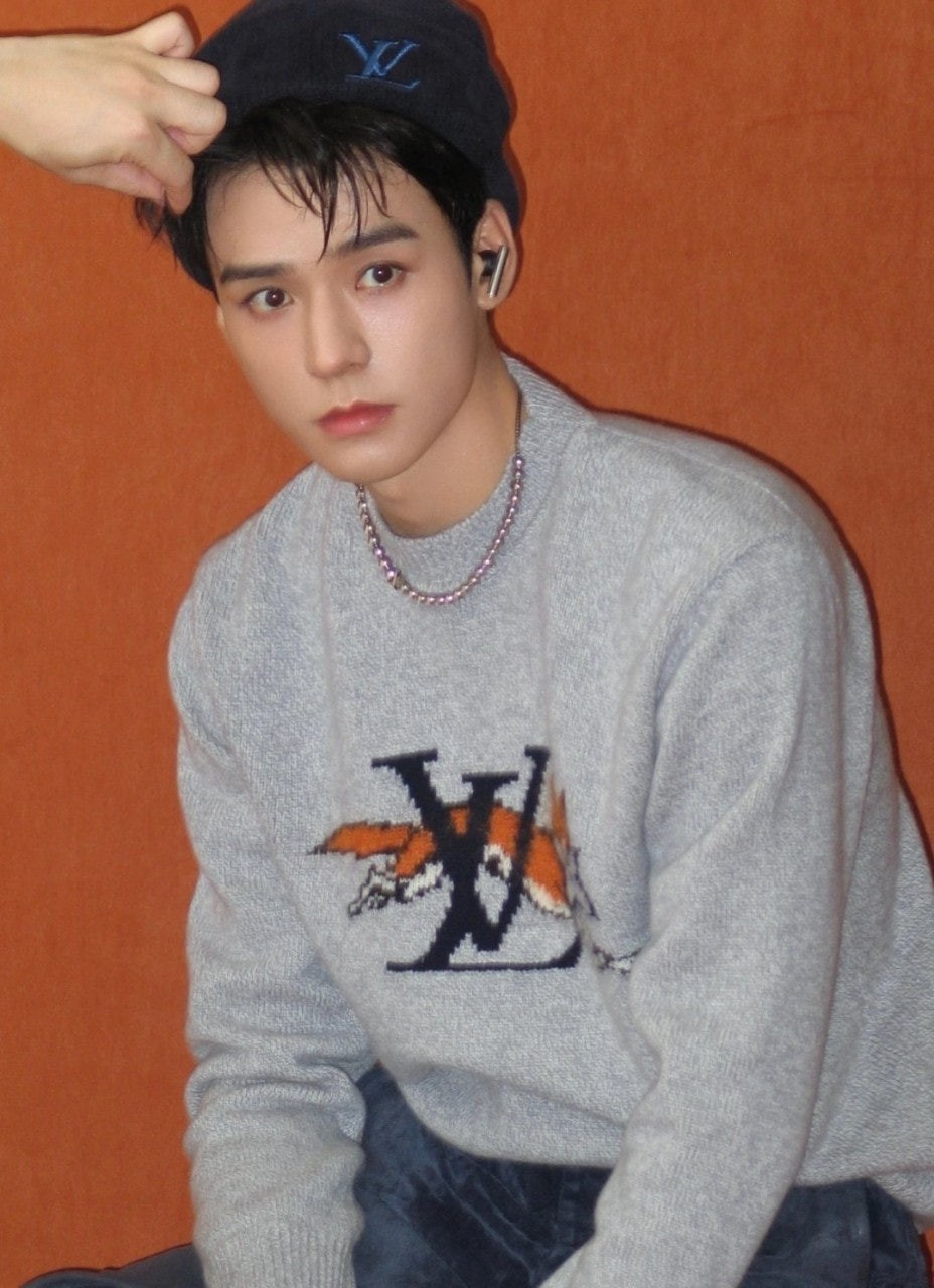 청키 울 캐시미어 크루넥 스웨터 LOU-2654