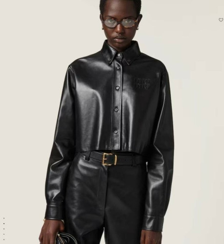 여성 나파 가죽 셔츠 MU-910