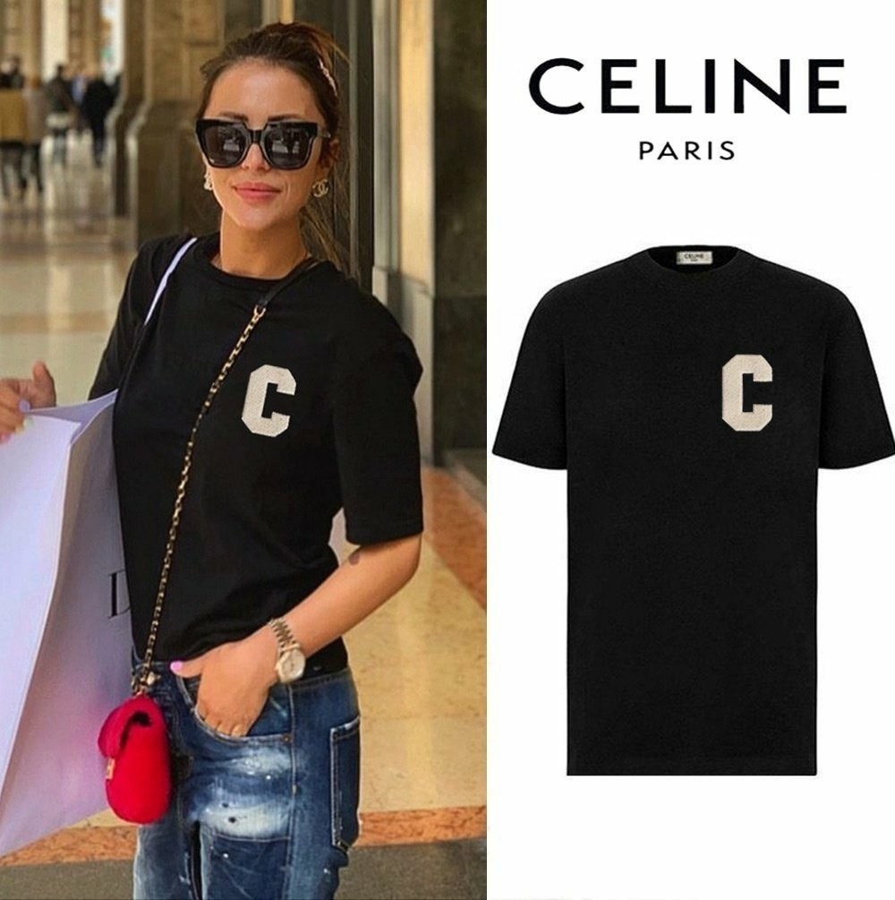 C 보플패치 커플 반팔티셔츠 CEL-752