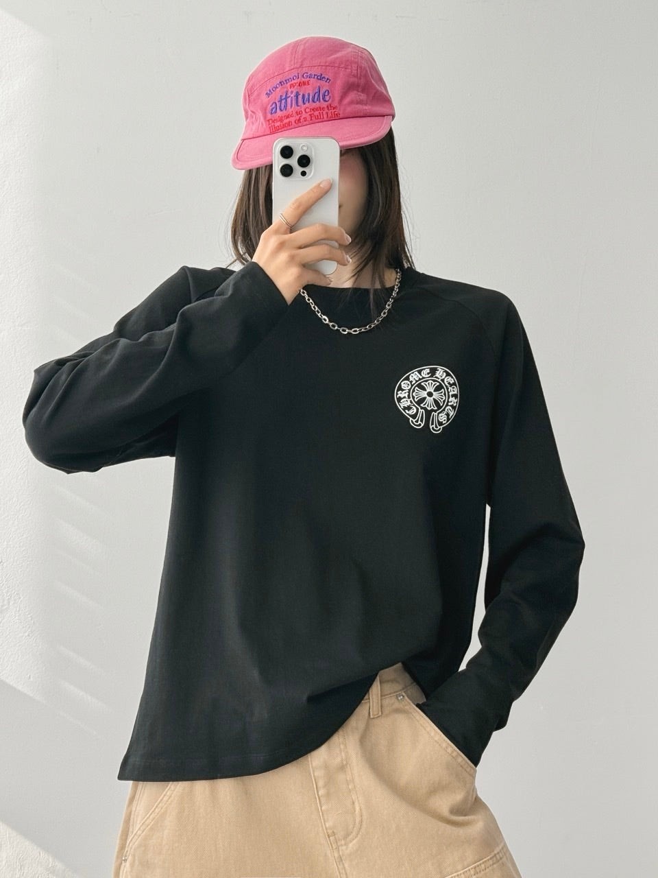 여성 나그랑T 블랙 CR-973