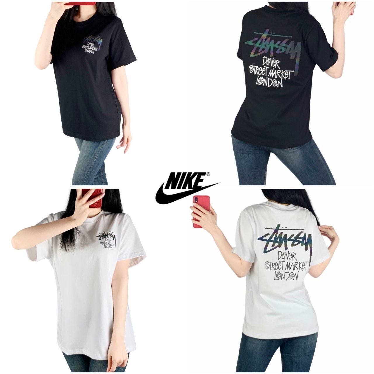 레인보우 반팔티 (P-9685)