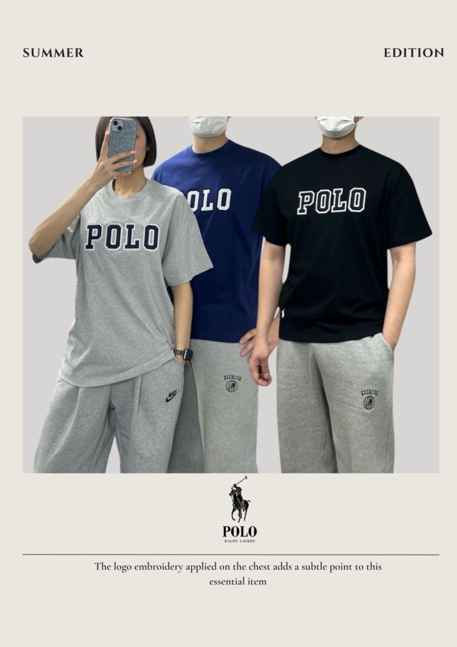 빅로고 반팔티 (P-9725)