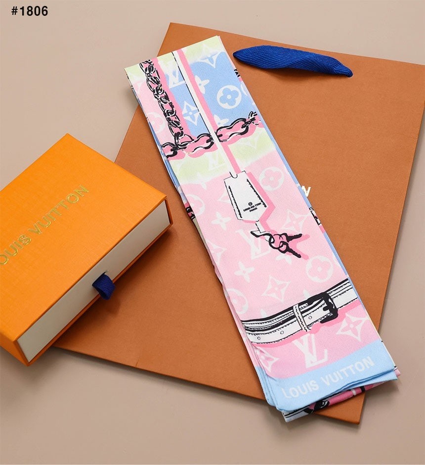 🍀 [LOUIS VUITTON] 루이비통 컨비덴셜 스트랩 방도 스카프 🍀