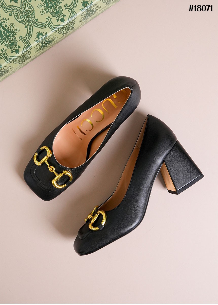 🔆[GUCCI] 구찌 홀스빗 미드힐 펌프스 🔆