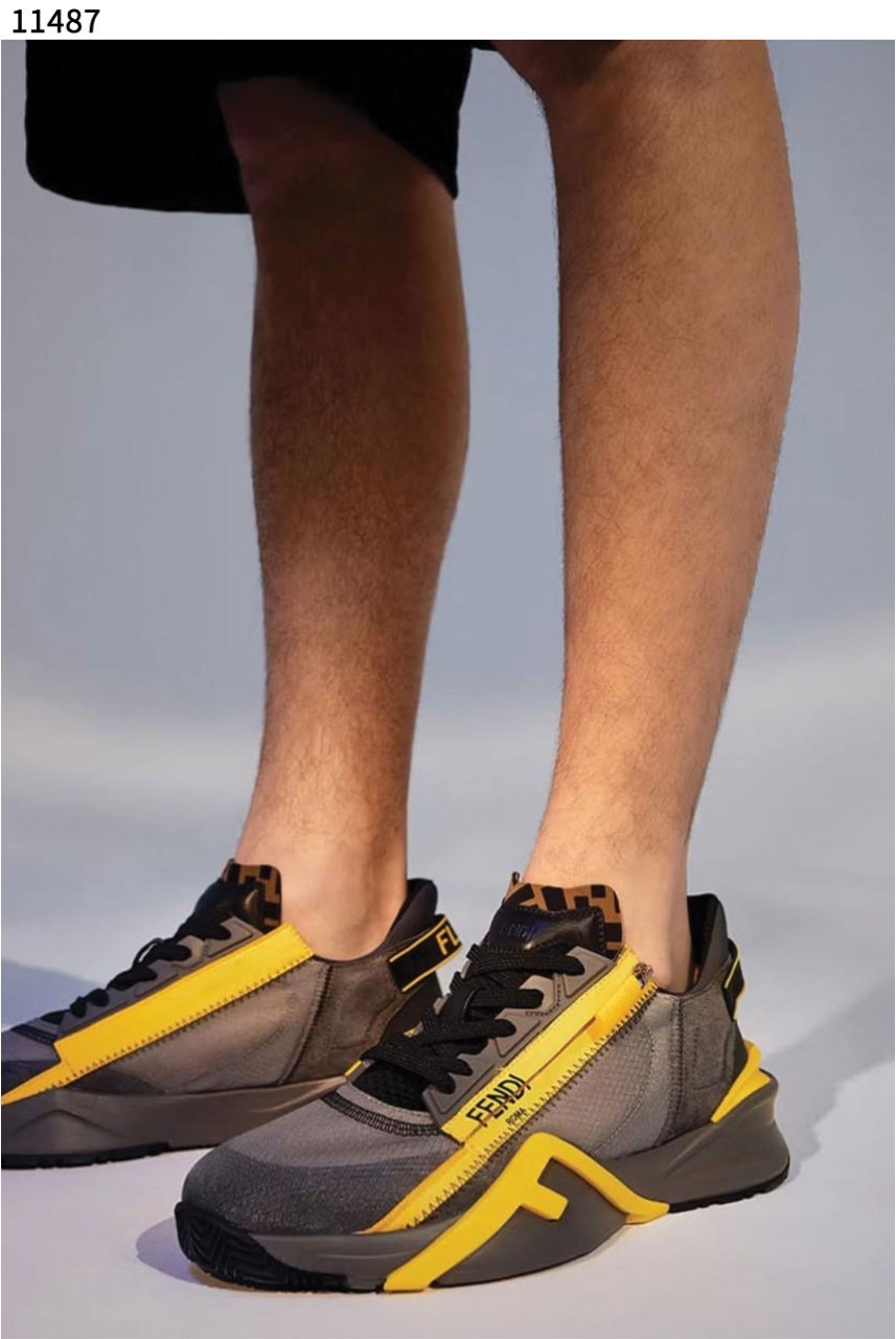 #팬디 [FENDI] 수입프리미엄급 펜디 플로우 레더 로우탑 스니커즈 신상 입고💢 #태그 #신발 #11487