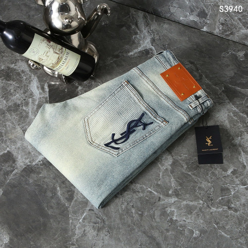 #생로랑 [ YSL ] 수입 YSL 자수 데님 팬츠 입고💢 #남성하의 #청바지