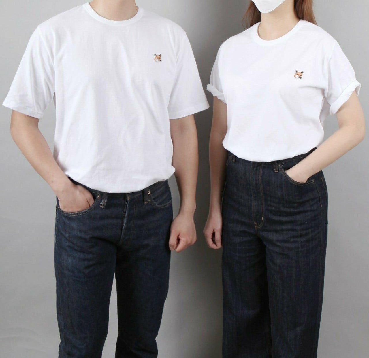 💕 메* 키츠네 원헤드패치 반팔티