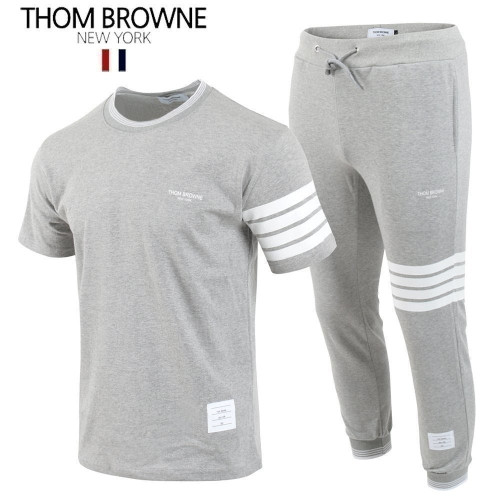 💕 톰* 사선 시보리 반팔 & 긴바지 셋업