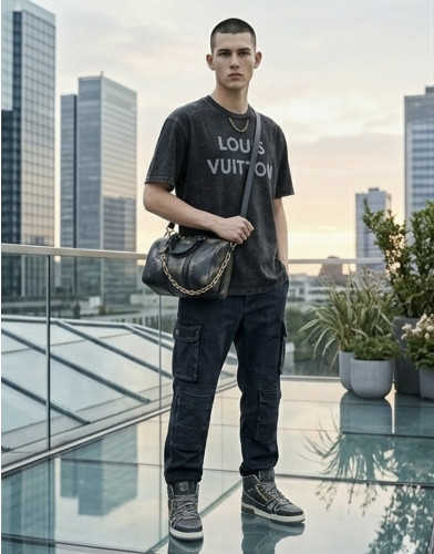 💕 루* 체인 반팔