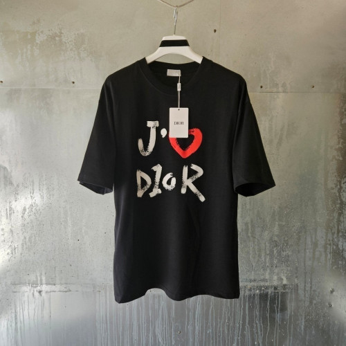 💕 디* 페인팅 로고 티셔츠