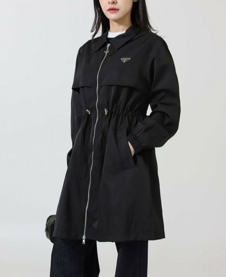 💕 프** 롱 바람막이 코트 자켓