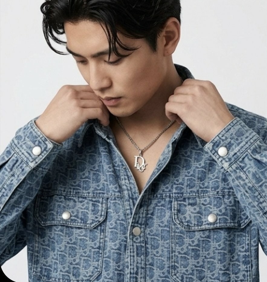 💕 디* 오블리크 데님 자켓