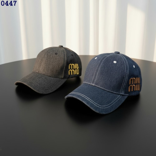 👹미우미우 데님 볼캡 모자👹