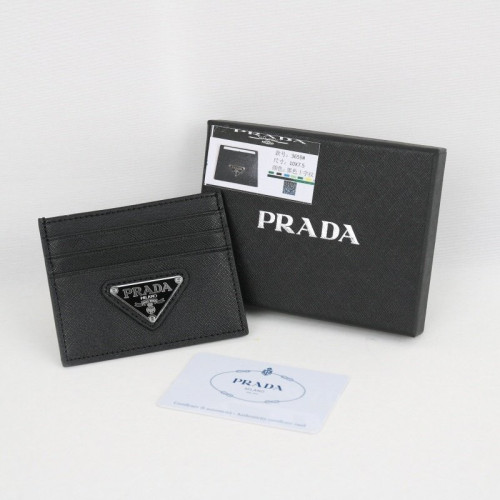 👹프라다 3659 사피아노 삼각로고 카드지갑👹