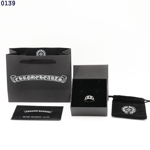 👹크롬하츠 오픈 미니 크로스 플레어 링👹