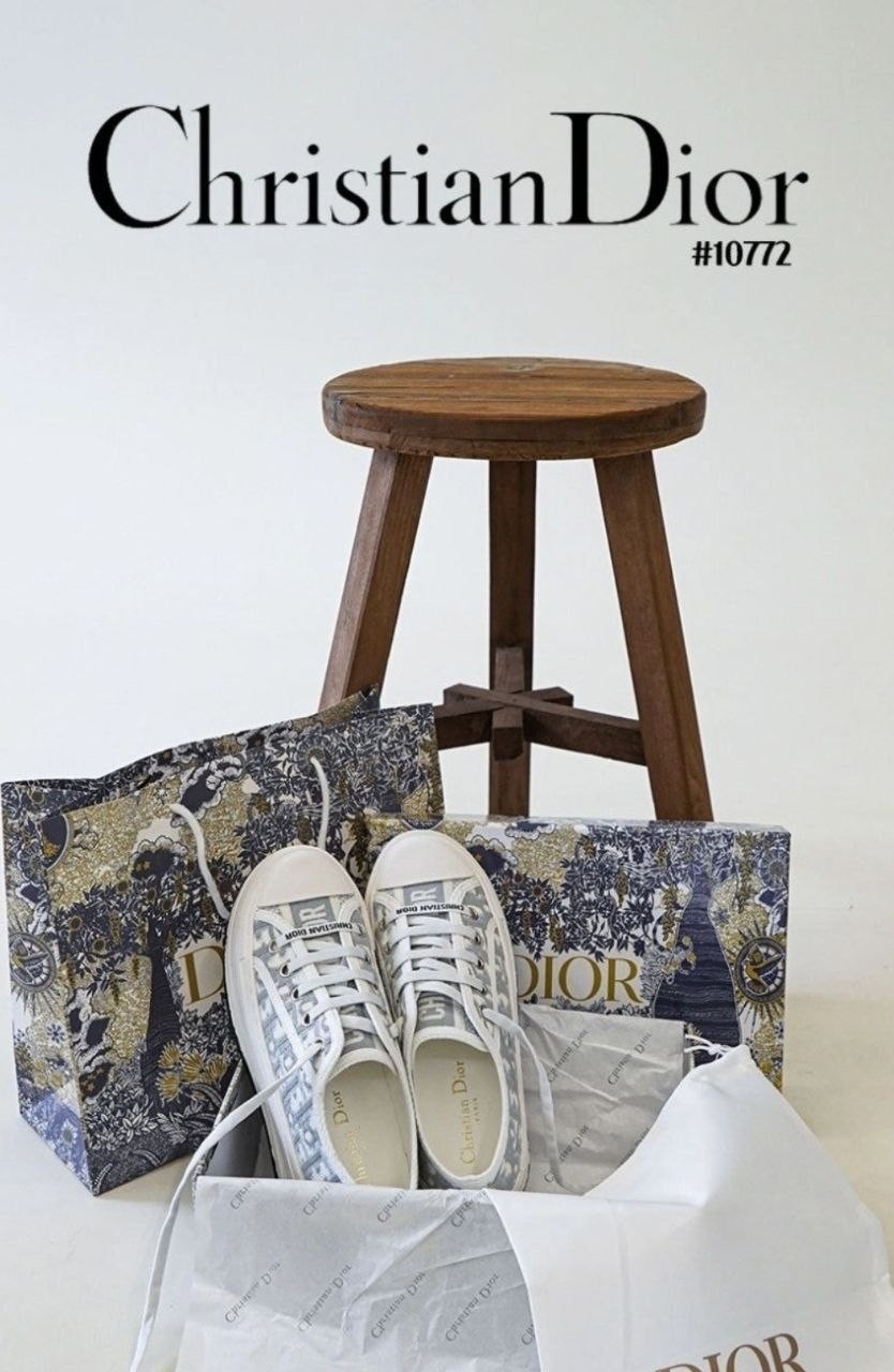 🔆 [DIOR] 크리스찬 디올 WALK'N'DIOR 플랫폼 스니커즈 그레이🔆