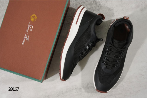 🔆 [Loro Piana] 로로피아나 워크 스니커즈 블랙 🔆