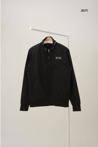 🔆 [Hugo Boss] 휴고 보스 넥 로고 집업 블루종 자켓 🔆