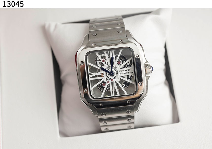 #까르띠에 [CARTIER] 산토스 드 스켈레톤 시계 신상입고💢 #시계 #13045