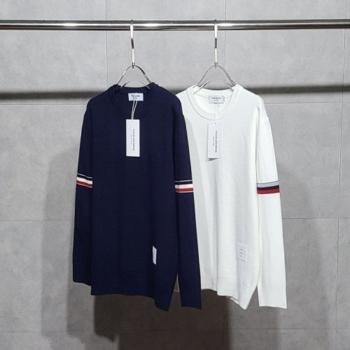 💕 톰* 아르배색 라운드 니트