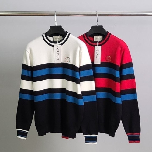 💕 구* 자수로고 라인 캐시미어 니트