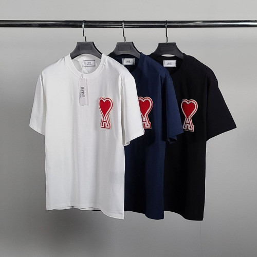 💕 아* 빅하트패치 코튼 반팔티