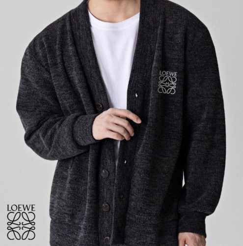 💕 로** 로고자수 니트가디건