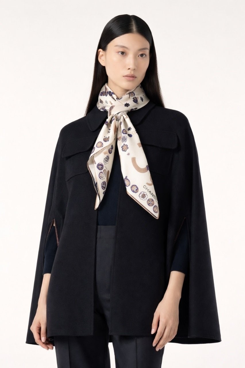 💕 샤* 플라워 실크 스카프