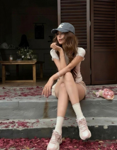 💕 셀** 트리옹프 빈티지 개버딘 아플리케자수 볼캡✔수입