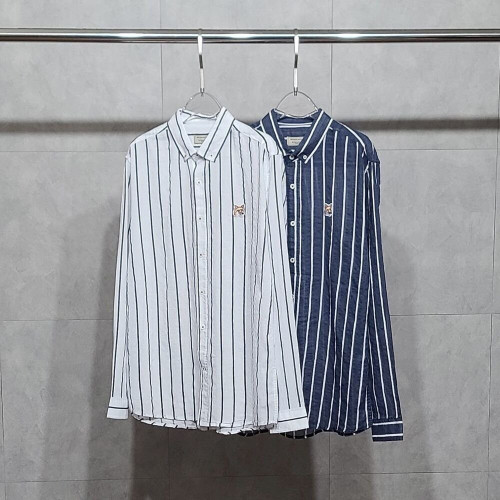 MG 폭스헤드 린넨 스트라이프 셔츠