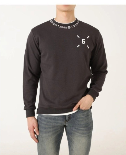 MG MM6 크루넥 3D 넘버 레이어드 맨투맨 수입고급