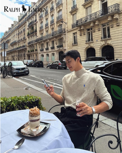 20082_PL 포니자수 캐시 반폴라 니트