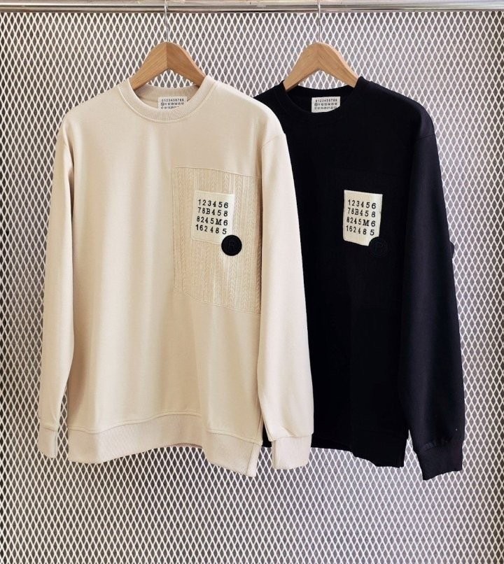 MG 체스트 넘버링 라운드 맨투맨