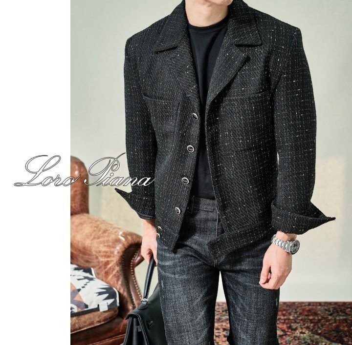 LLP 박서준 트위드 자켓
