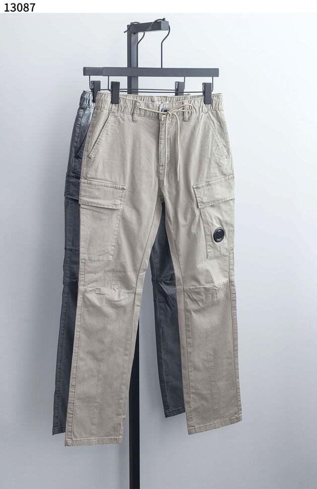 CP 가먼트 다이드 렌즈 패치 카고 팬츠