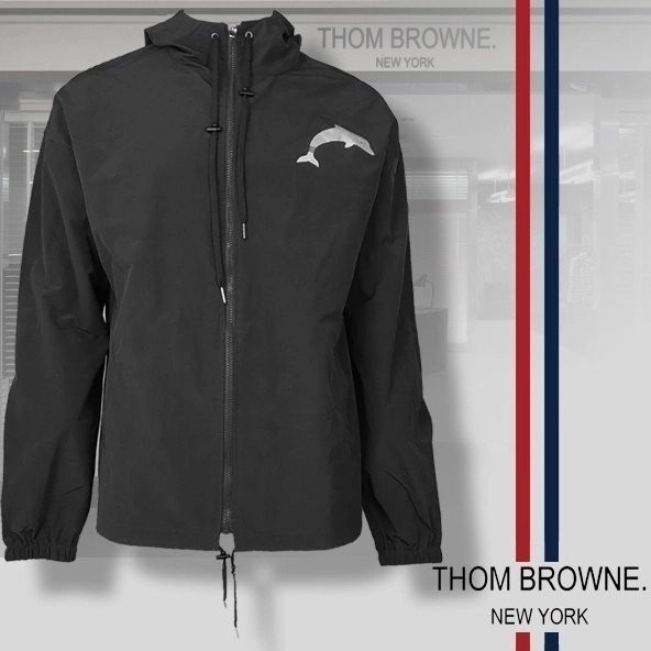 TB 돌핀 반사로고 윈드 브레이커