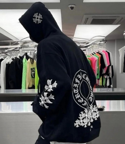 #크롬하츠 드레이크 서티파이드 러버 보이 후드 스웨트셔츠