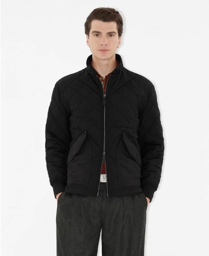 #버버리 다이아몬드 퀼팅 해링턴 자켓