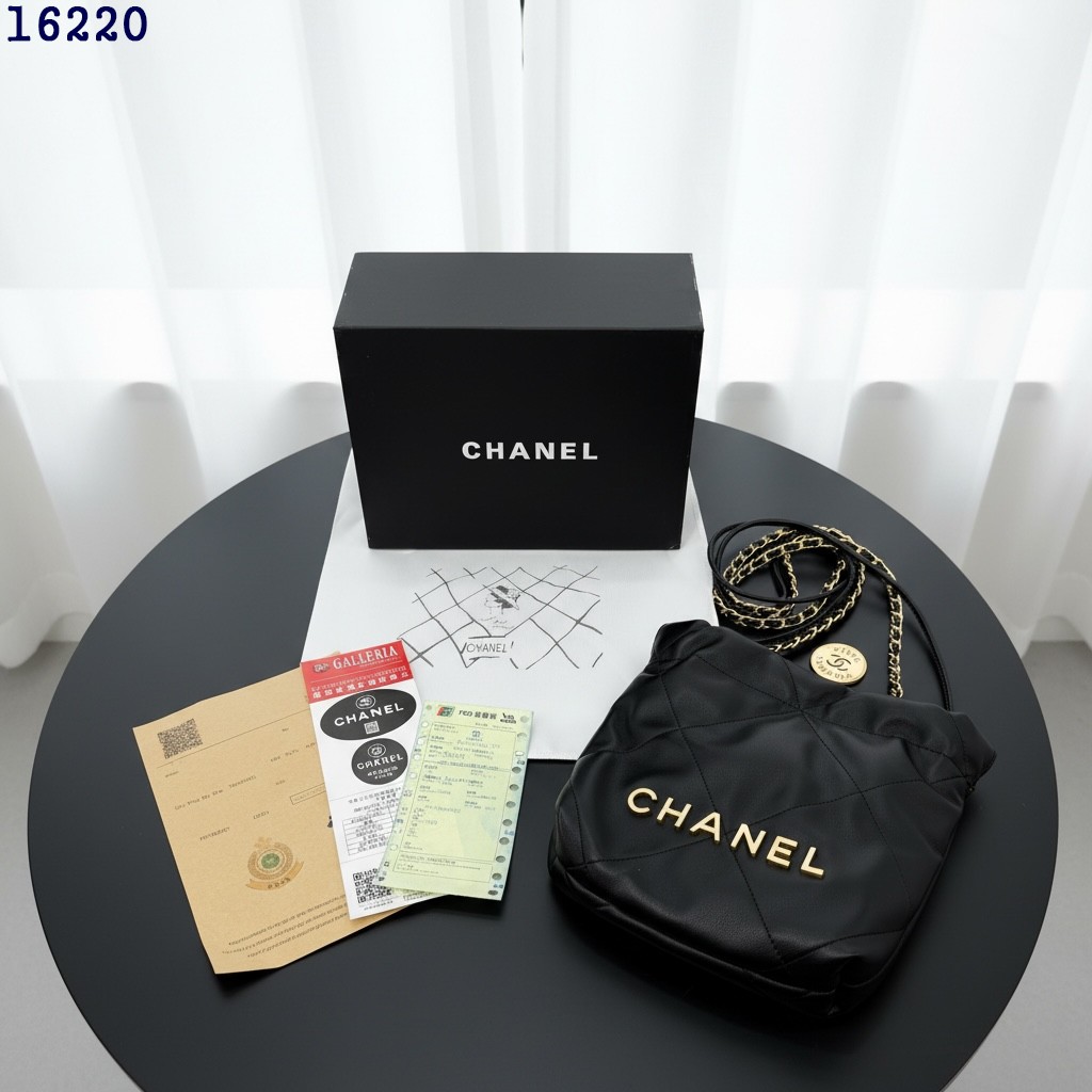 👹샤넬 22백 무광 미니 금장 크로스백👹