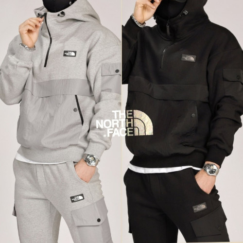 1 <노스페이스  3단 헤비 반집업 . 후드 세트>