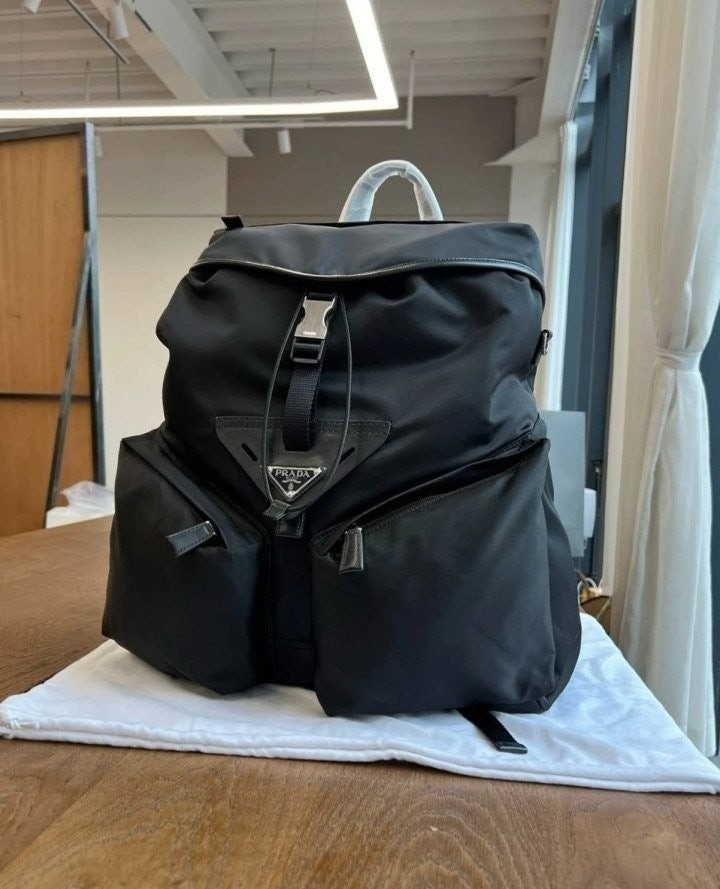 💕 프** 리나일론 가죽 백팩